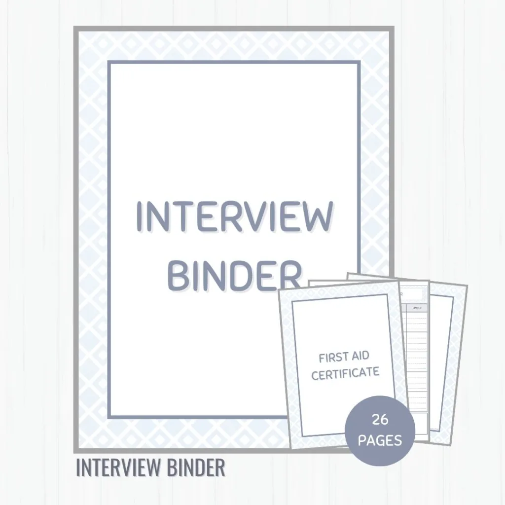 Interview Binder