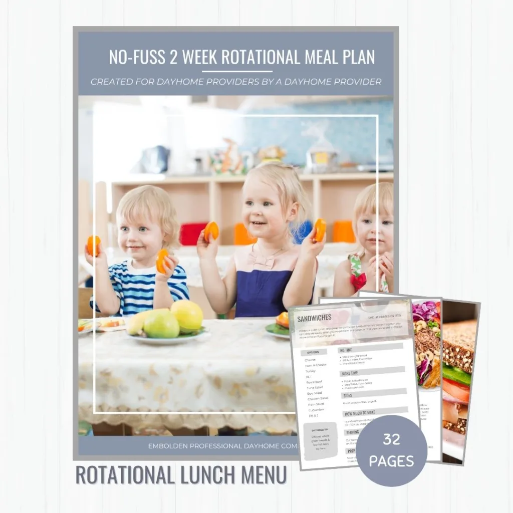 Rotational Lunch Menu