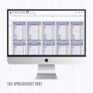 Tax Spreadsheet ver1