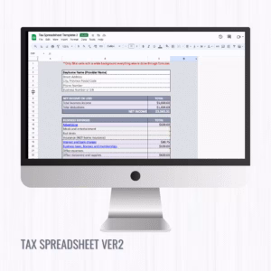 Tax Spreadsheet ver2