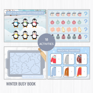 Winter Busy Book