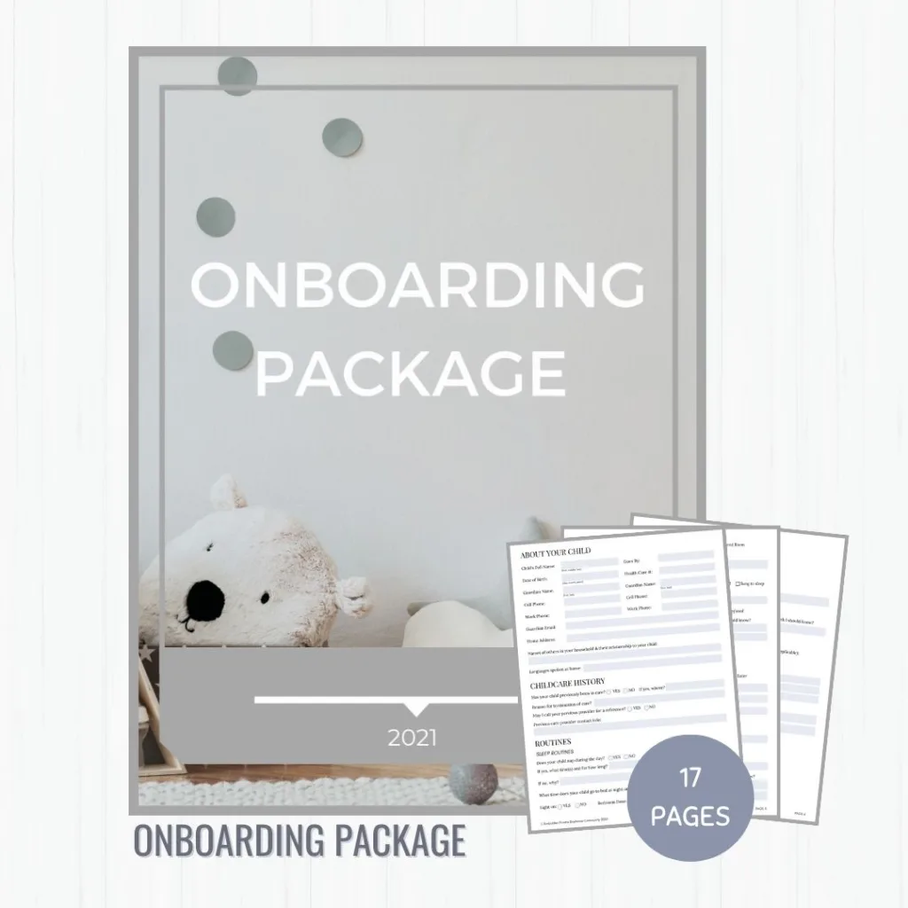 onboarding package