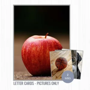 Letter cards - Pictures Only