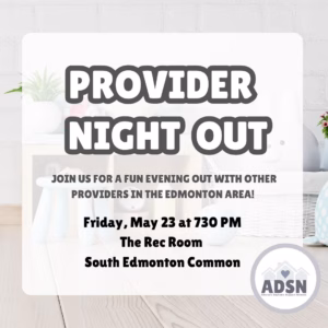 Provider Night Out May 23