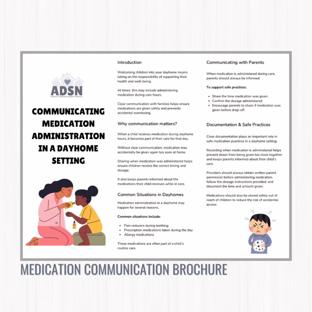 Medication Communication Brochure